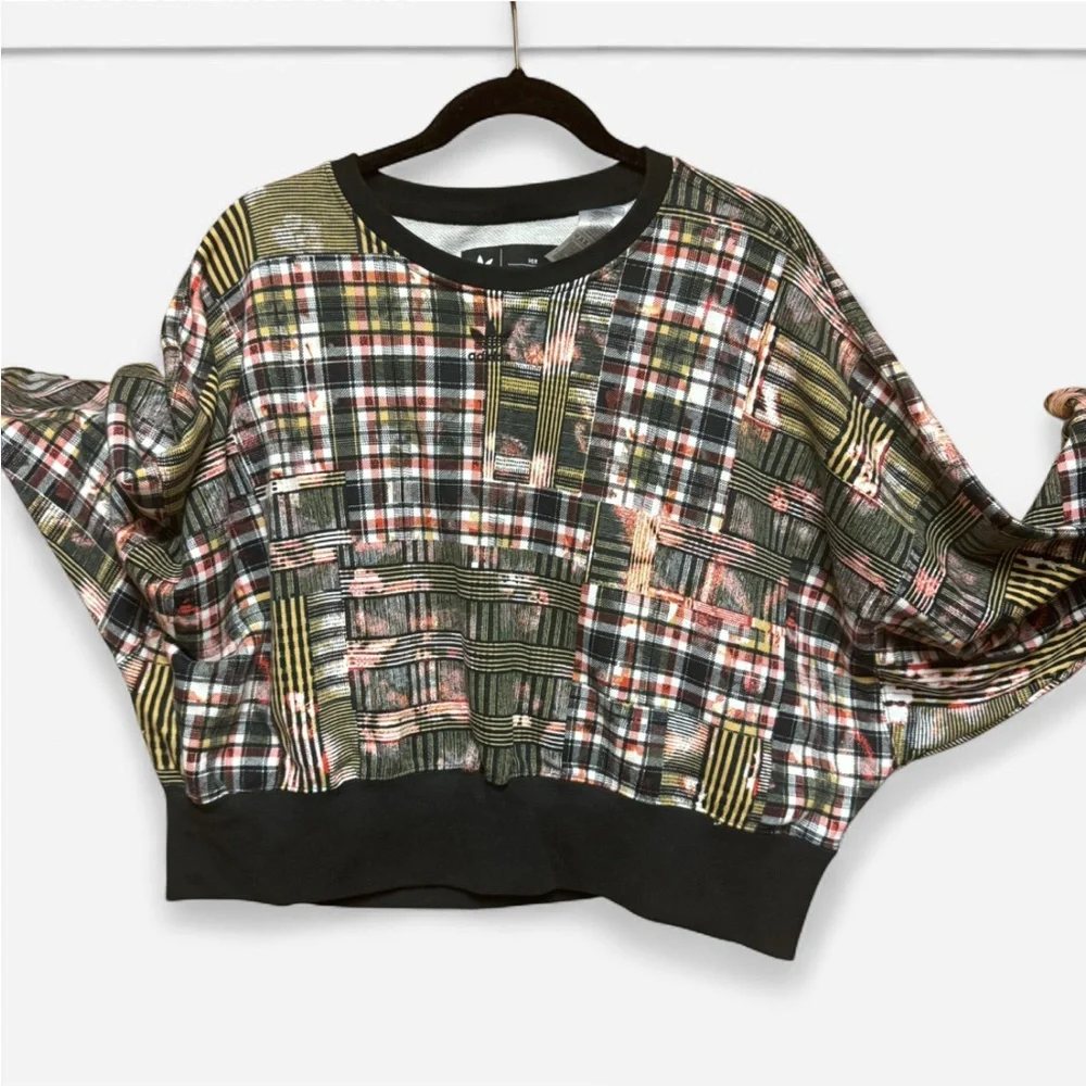 Adidas Originals Her Studio London Cropped Pullover Sweatshirt - Picture 3 of 5